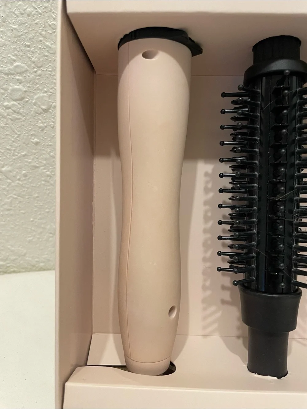 Lange Heated Round Brush Set - Light Pink & Black